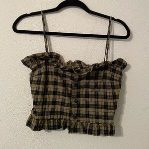 GANNI cropped tank top RTR